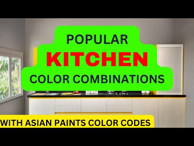 kitchen wall colour combination with asian paints color codes /asian paint kitchen colour