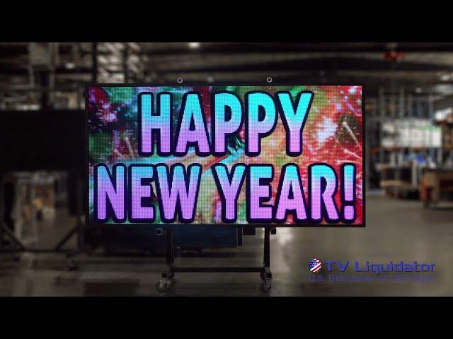 Full Color Video LED Sign Demonstration