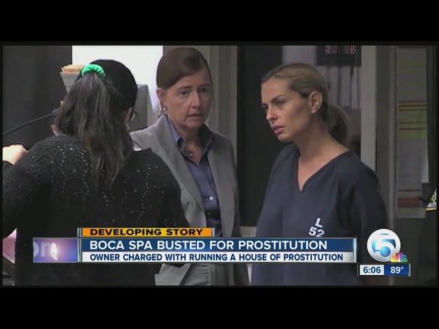 Boca Raton spa owner faces prostitution charges