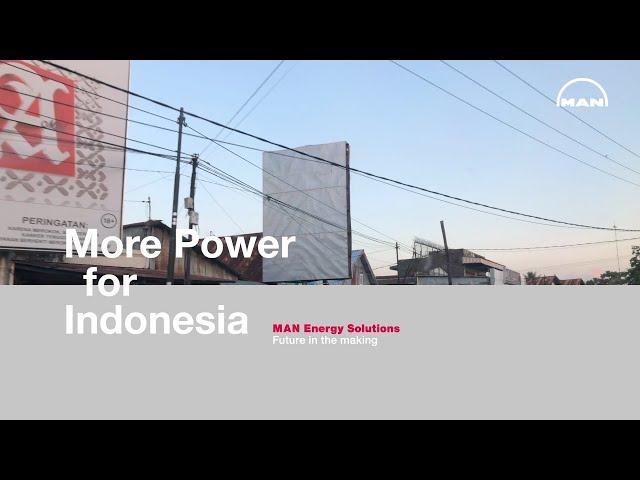 MAN Energy Solutions powers remote Islands in Indonesia