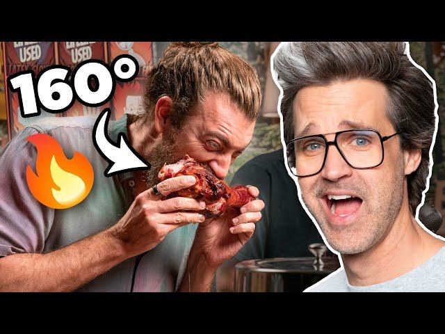 Extreme Scorching Hot Food Challenge (Throwback)