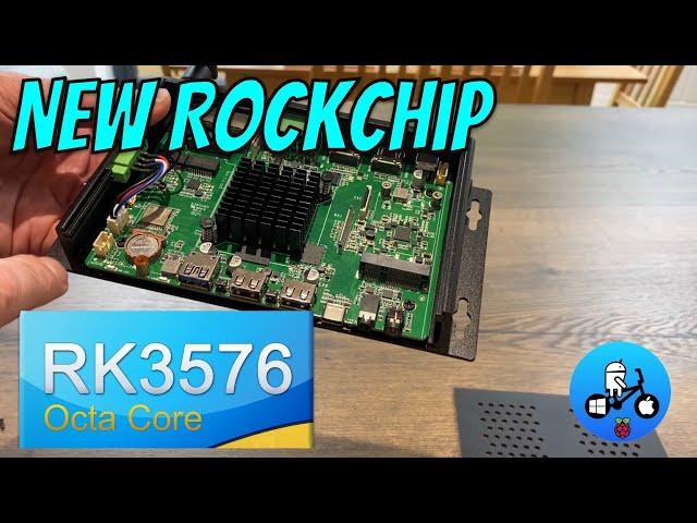 A NEW Rockchip CPU RK3576. Mekotronics R57