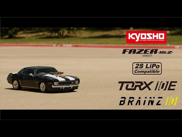 KYOSHO FAZER Mk2 FZ02 VE Series Readyset 1969 Chevy® Camaro® Z/28 RS Supercharged VE Tuxedo Black