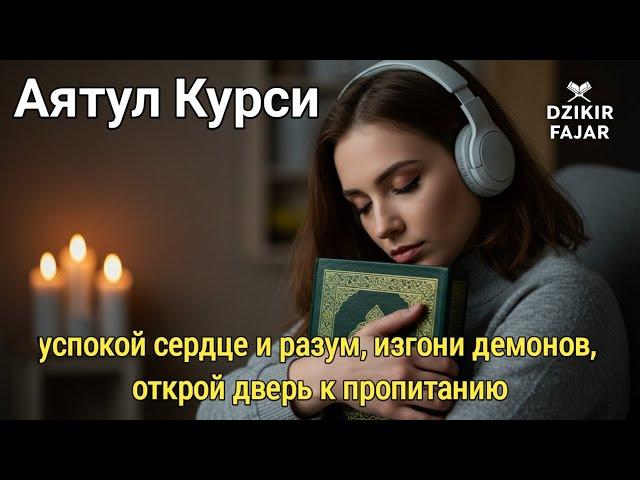 Красивый Коран для сна | Лучший расслабляющий Аятуль Курси 100x для снятия стресса