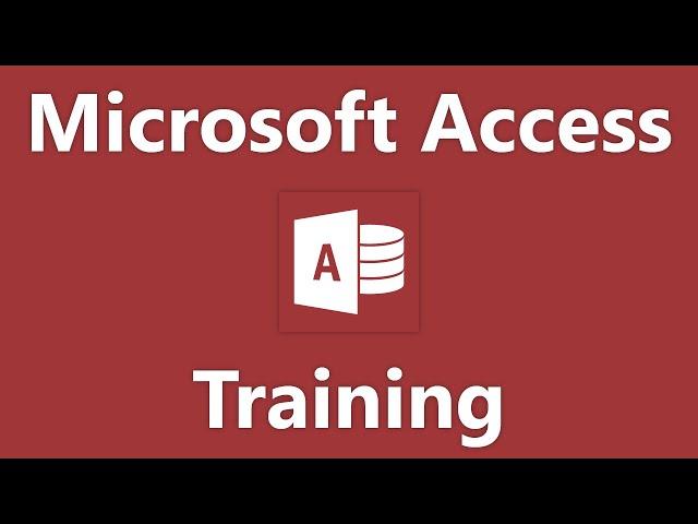 Access 2019 & 365 Tutorial Overview of a Database Microsoft Training