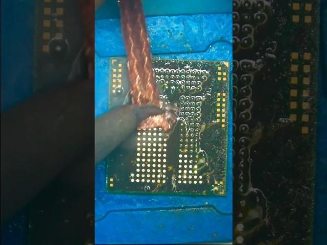 Ic Reballing #mobilerepair #soldering