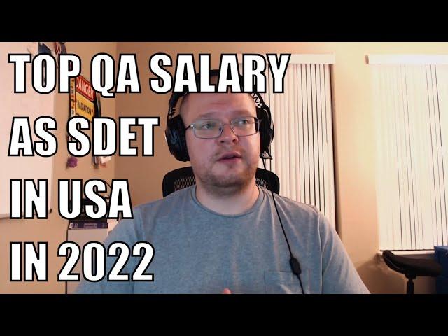 QA Engineer Top Salary in 2022 - Becoming SDET