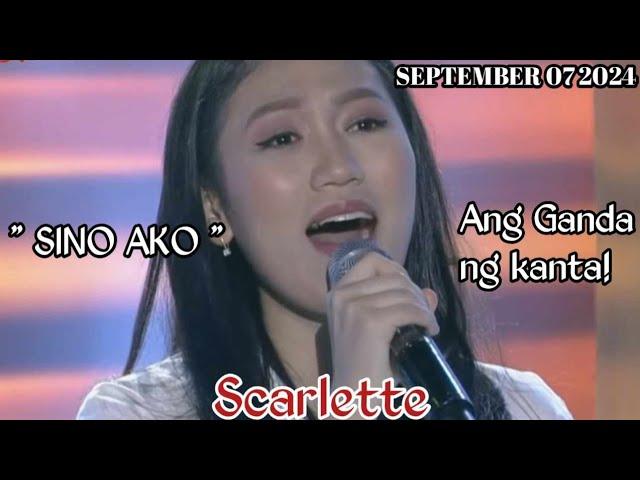 SEPTEMBER 07 2024 | SCARLETTE | SINO AKO | TAWAG NG TANGHALAN | SHOWTIME