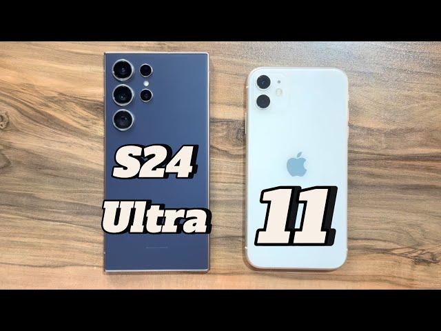 Samsung Galaxy S24 Ultra vs iPhone 11