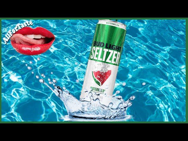 Review of Bud Light Seltzer   Watermelon