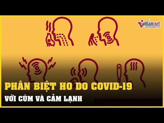 Phân biệt ho do Covid-19, cúm và cảm lạnh