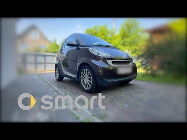 Smart Fortwo 451 2009 Спустя 13 лет Обзор