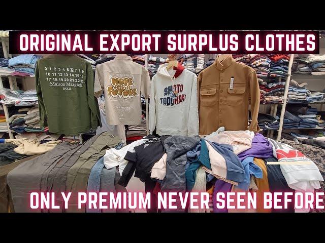 Original Export Surplus Mens Wear Wholesale/Mumbai Surplus Godown/Export surplus/Clothing Mafia 2