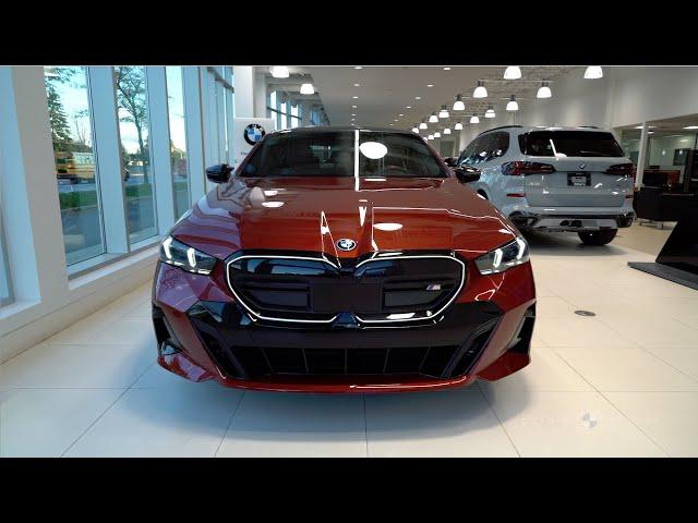 BMW i5 M60 (2024) - Fire Red Metallic