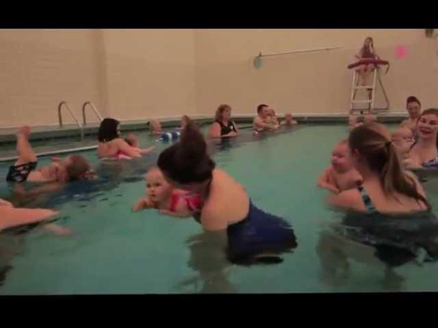 Child swim class @ YMCA