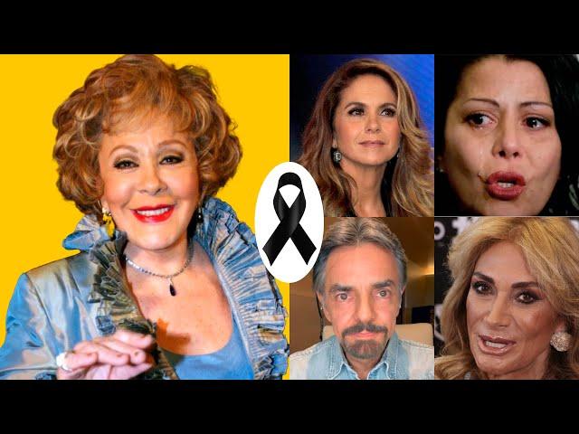 57+ Así se despiden los Famosos de Silvia Pinal | #FamososAD