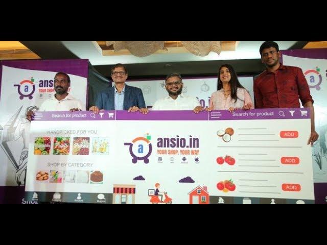 ANSIO MARKETPLACE LAUNCHES THEIR AUTHENTIC SHOPPING APP ANSIO.IN