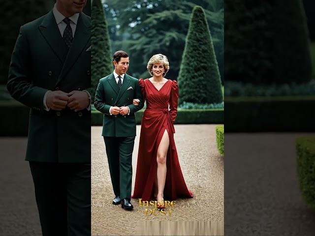 Diana’s Red Dress Stuns with Charles! #PrincessDiana #princecharles #royalfamily