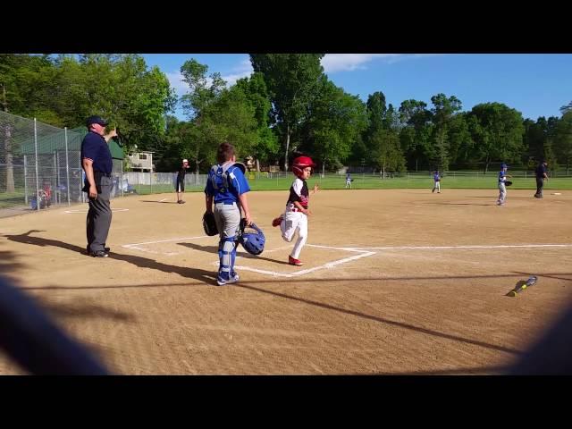 Choice Lightning 8U vs FC Force - Chris 1st AB...Got caught trying to be sneaky! - 6/1/16