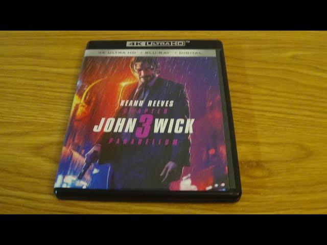 John Wick 3 (4K/blu-ray unboxing)