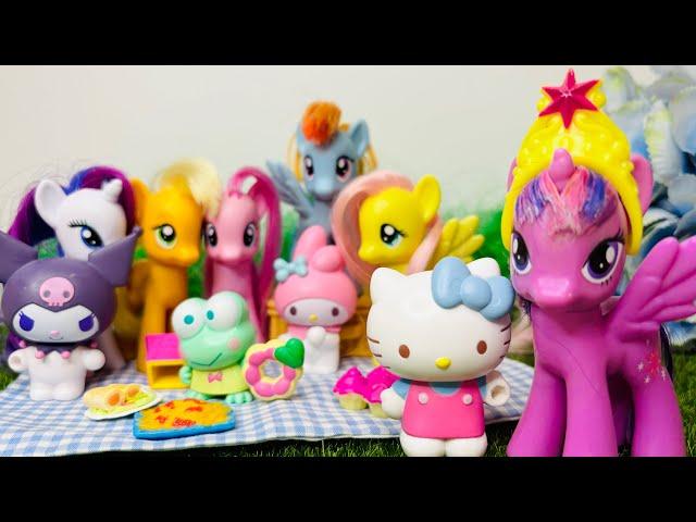 MY LITTLE PONY MEETS HELLO KITTY AND FRIENDS