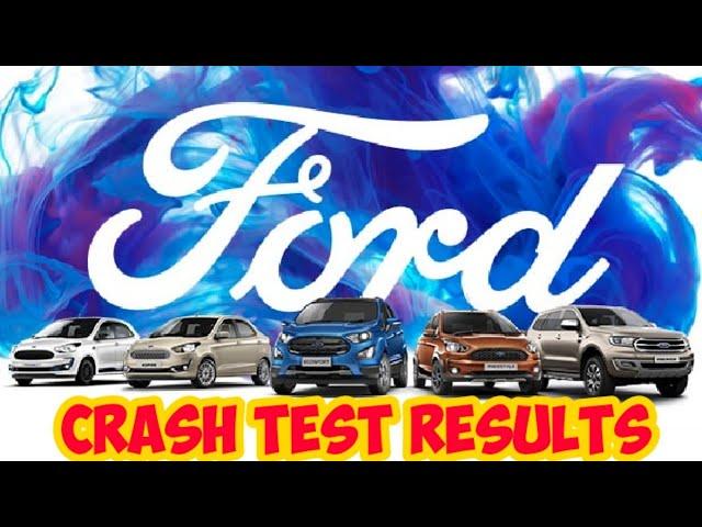 All FORD Cars Crash Test Videos || Figo, Fusion, Fiesta, Ecosport, Endeavour, Aspire, Freestyle, etc