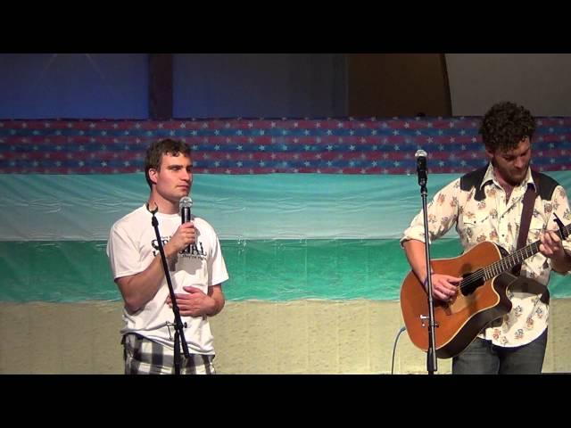 Anthony Billups and Andy Love performing "By My Side"