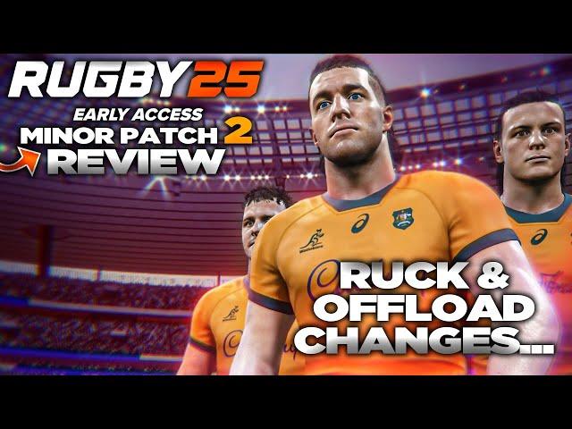 RUGBY 25 Gameplay Update #2 Thoughts