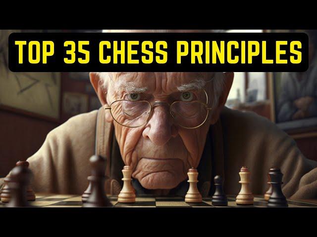 35 Vital Chess Principles | Opening, Middlegame, and Endgame Principles - Chess Strategy and Ideas