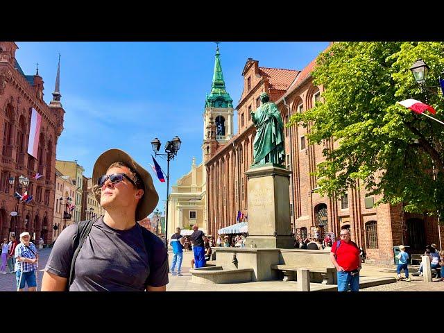 Toruń  2024 Most Beautiful town in Poland? Car camping Trip