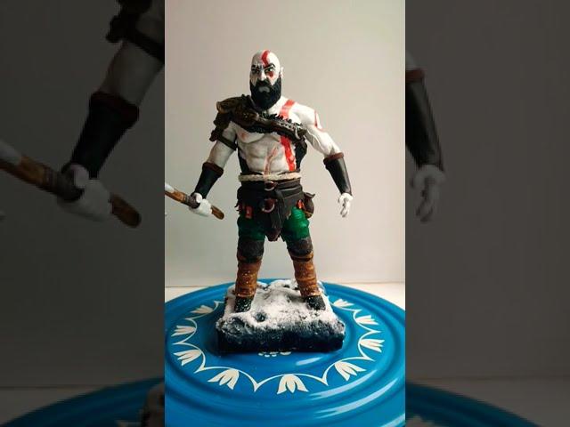 Kratos Sculpting Figure God of War Ragnarök #shorts #godofwar #ragnarok