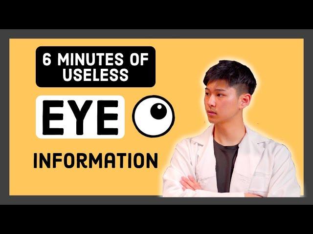 6 minutes of useless eye information | Optometrist Explains