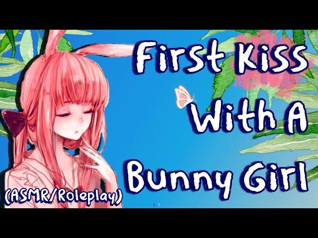 First Kiss With Bunny Girl Best Friend(ASMR/Roleplay)(Gender-Neutral)(Confession)(Sweet)