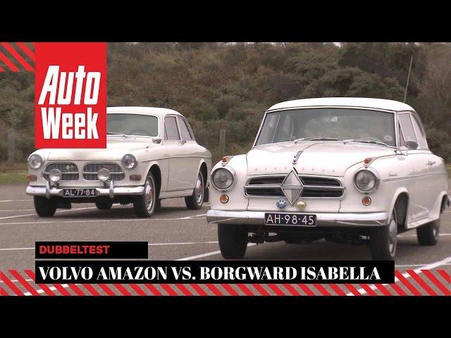 Volvo Amazon vs. Borgward Isabella - AutoWeek Classics Dubbeltest