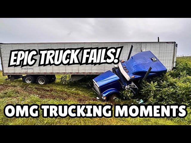 EPIC TRUCK FAILS & BAD DRIVERS COMPILATION | Vol  10