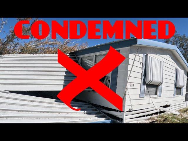 Florida Starts Condemning Mobile Homes After The Hurricanes For A Developer Land Grab!