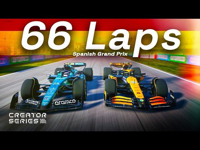 66 Laps of Spain - F1 24 Creator Series S7: 100% Race