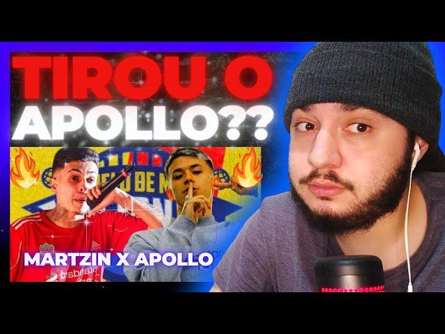 MARTZIN VS APOLLO - (TERCEIRA FASE) - DUELO DE MCS NACIONAL 2024 | REACT BAUEB