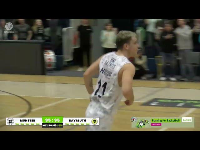 Recap: Uni Baskets Münster vs. BBC Bayreuth | Zusammenfassung