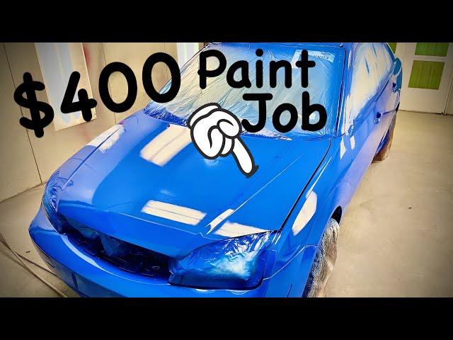  $400 Paint Job DIY Single Stage ALK200 YOU NEED TO SEE THIS
