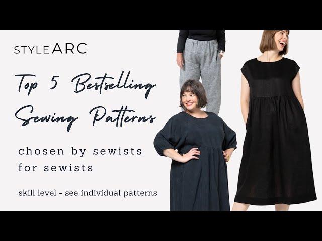 Style Arc - Top 5 Best Selling Sewing Patterns