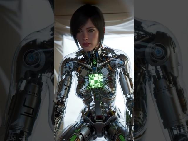 No battery 🪫 Unboxing Our Future - Lifelike AI Humanoid Robot #robot #aiart #humanoid #aibeauty