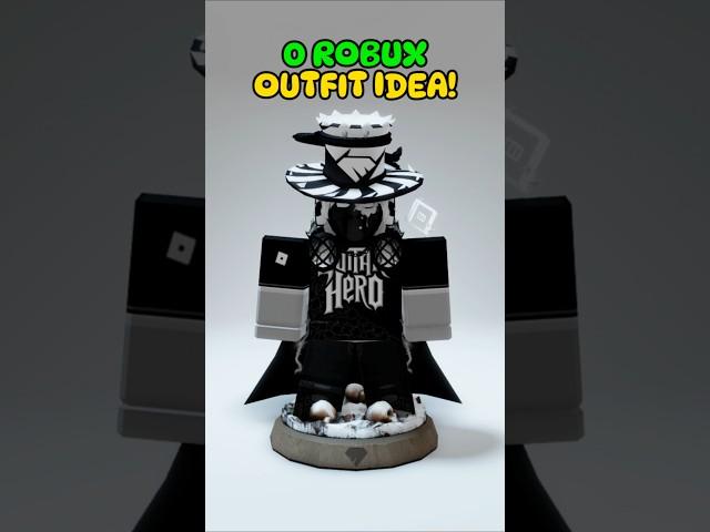 0 Robux Outfit Idea! Free Dominus & Items #shorts #roblox