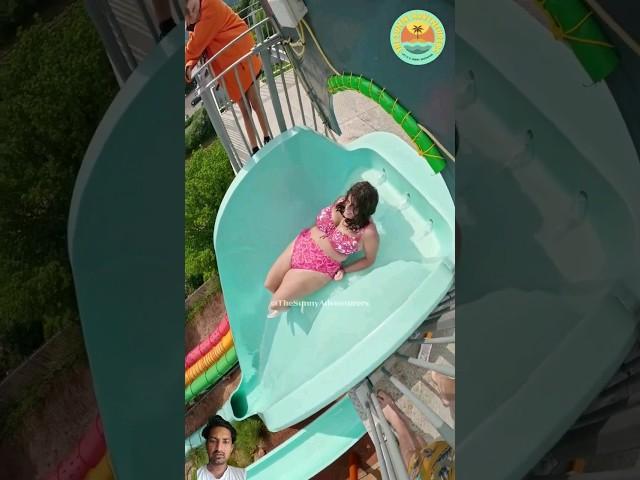 Totally dangerous Vertical Drop #slide  #shorts #viral #summer #adventure #waterpark #waterslide #vr
