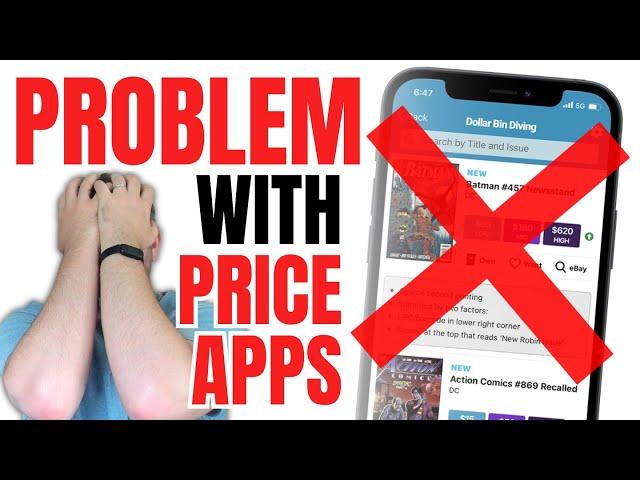 The PROBLEM With Comic Book Apps & Price Guides