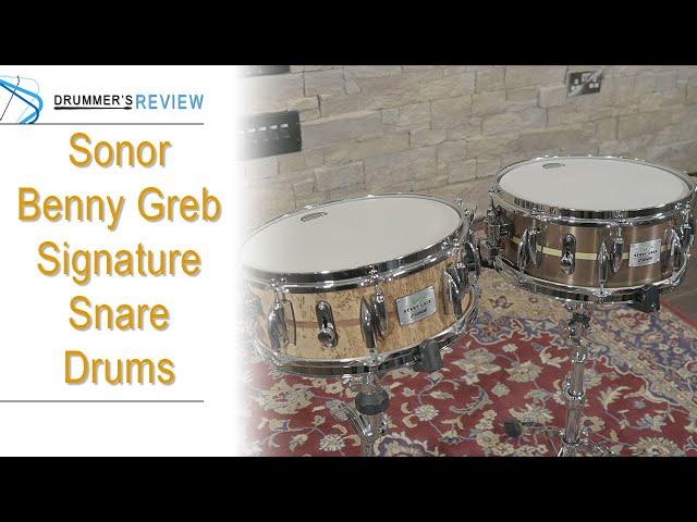 Sonor Benny Greb Signature Snare Drums // Full Review & Demo...