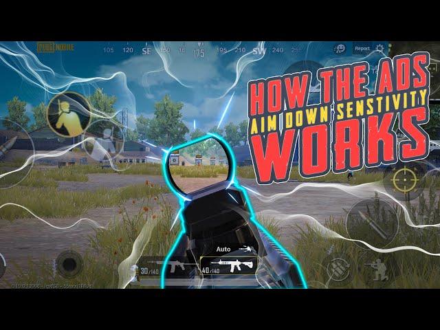 Full Explanation about ADS-Aim down sight senstivity | PUBG MOBILE | STRIKERFTW #TT