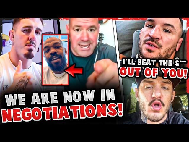 Tom Aspinall reveals he's IN NEGOTIATIONS w/ UFC for JON JONES FIGHT! Michael Chandler & Renato