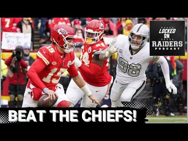 Las Vegas Raiders look to snap the Kansas City Chiefs winning streak, and know how to do it