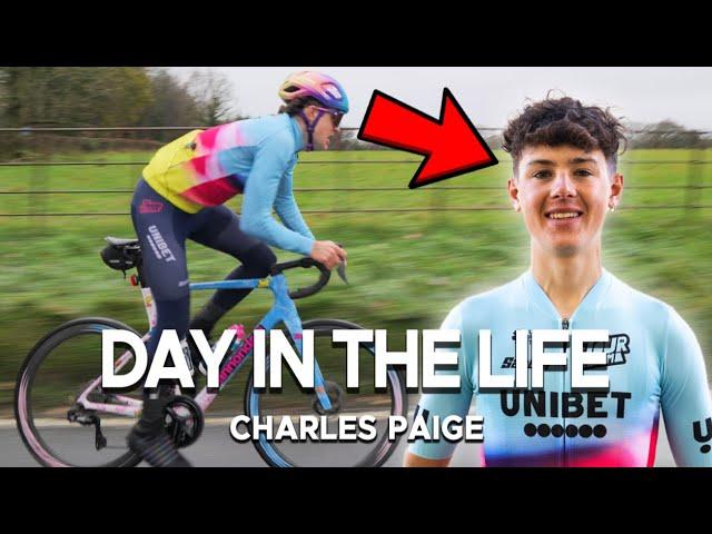 DAY IN THE LIFE OF A PROFESSIONAL CYCLIST ft. Charles Paige